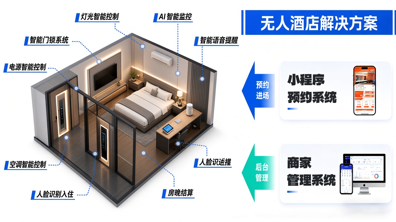无人酒店公寓方案