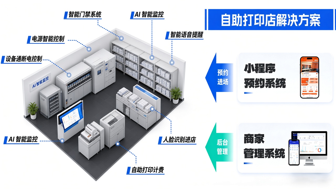自助打印店方案