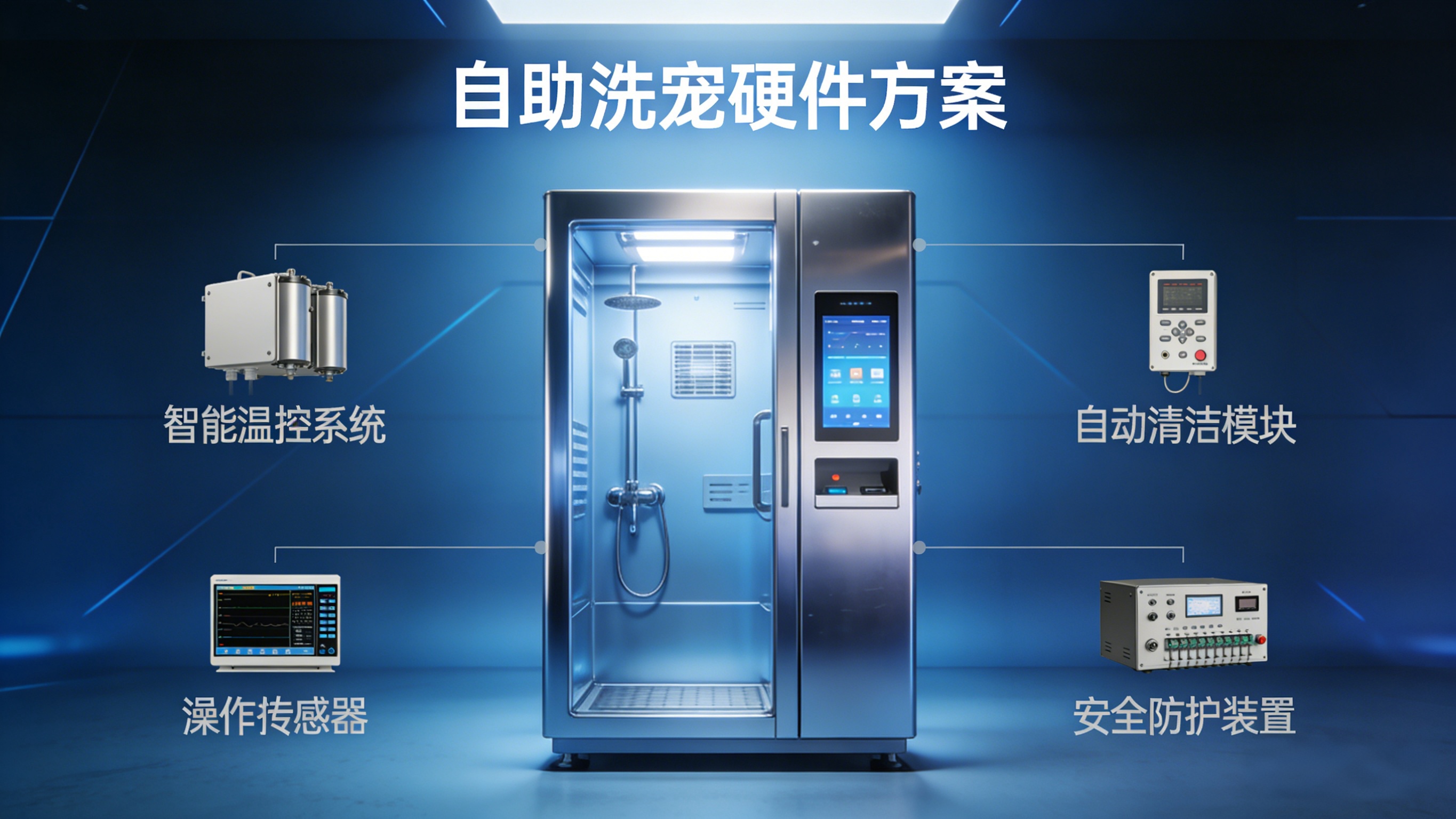 自助洗宠舱位电控器械